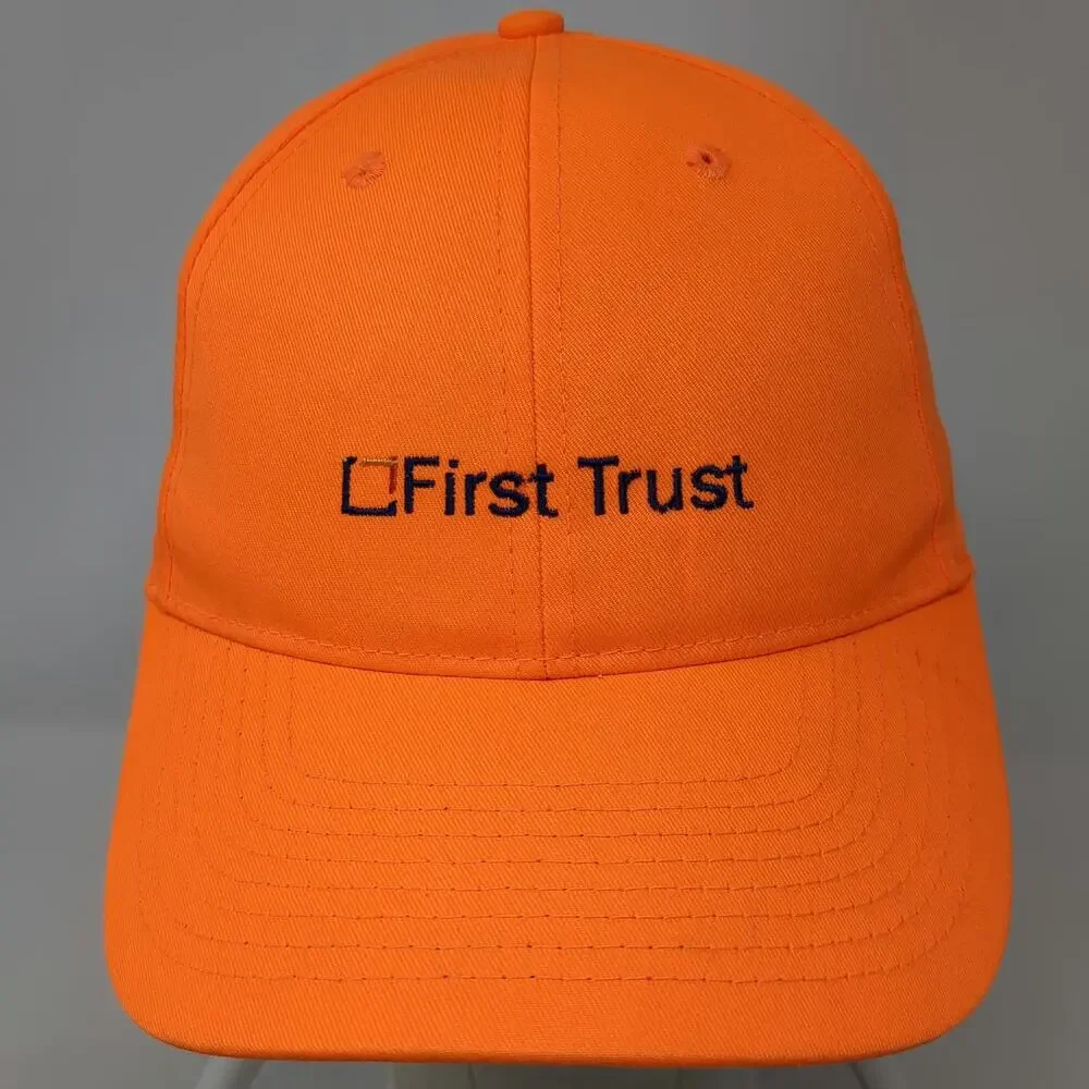 Kati Baseball Cap Orange One Size First Trust Financial Bank High Vis Hat